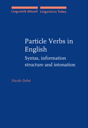Deh, Particle verbs in English, book cover